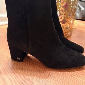 Sam Edelman Regean Black Suede Boots
